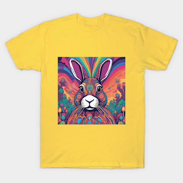 A Celebration Bunny of Spring T-Shirt by BencDesignStudio